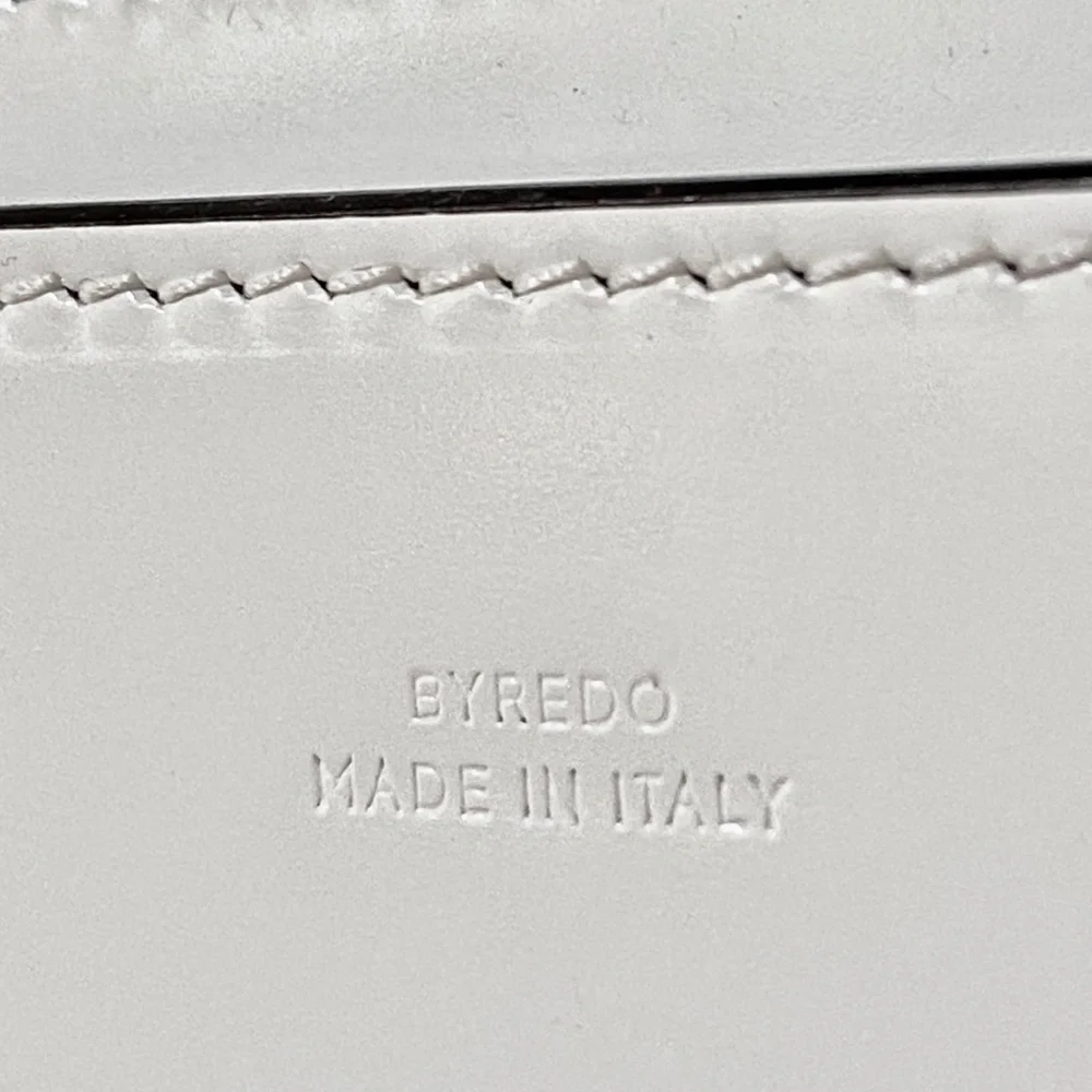 Byredo New Crossbody White Leather Shoulder Bag